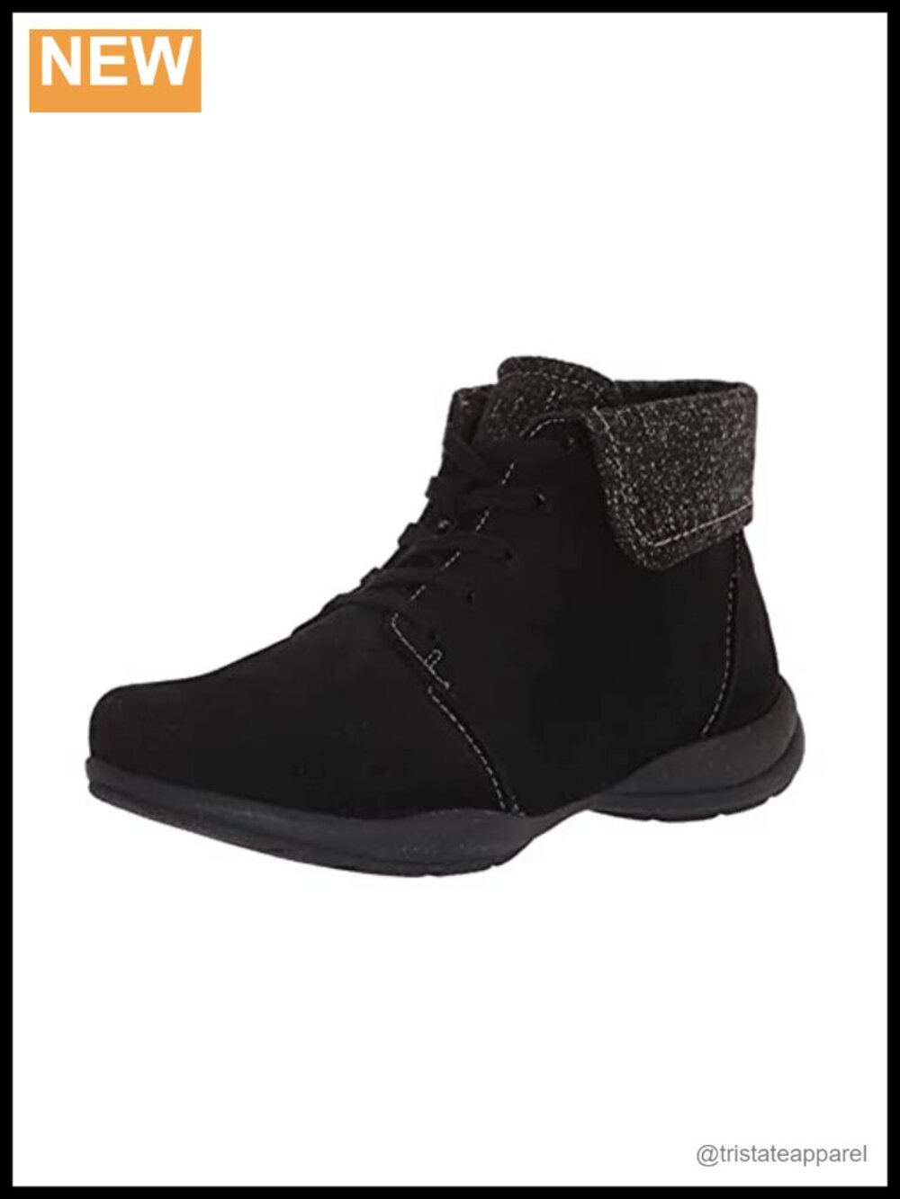 Women's Lace-Up Ankle Bootie Suede Clarks Roseville
